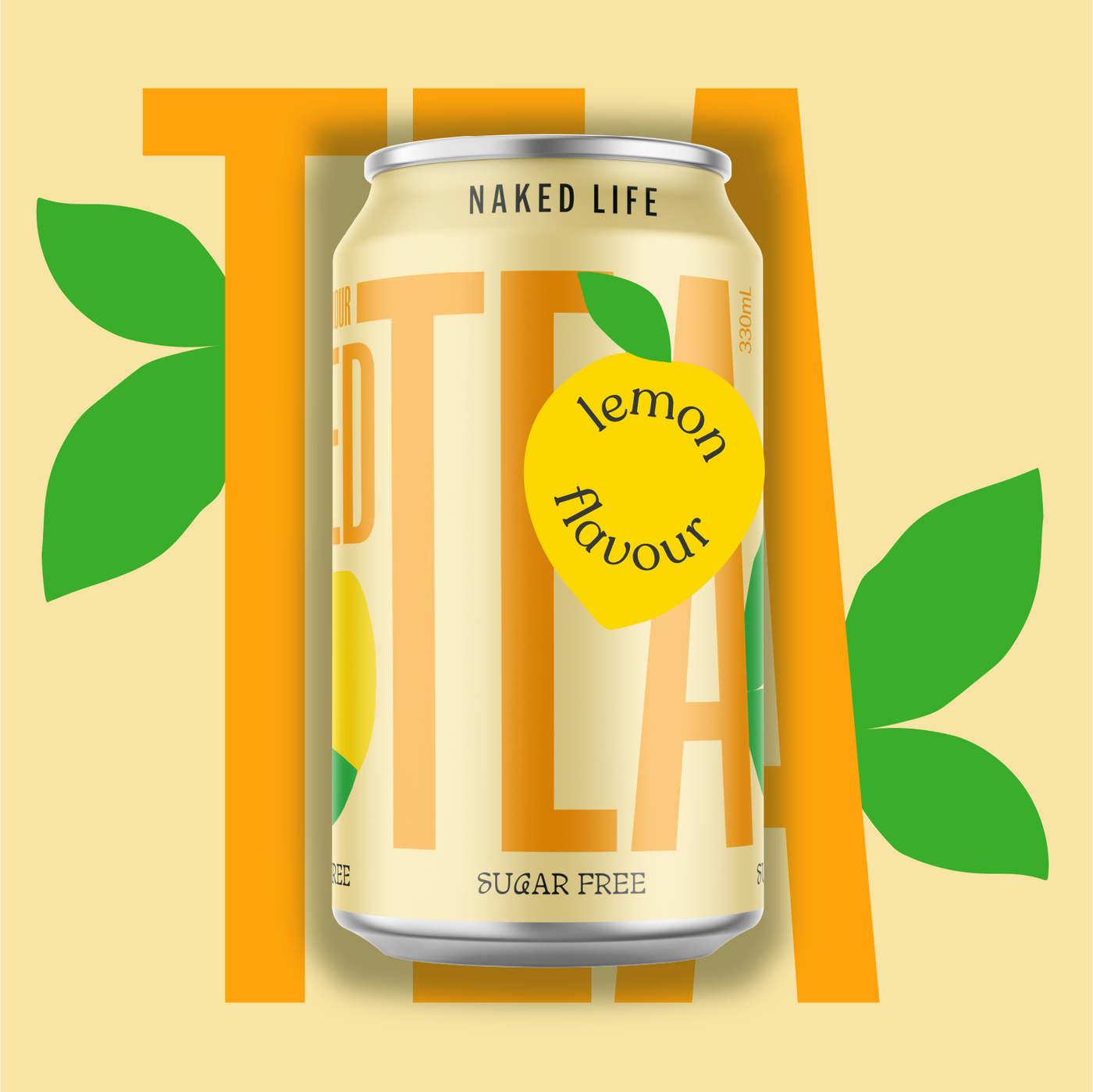 Sugar Free Lemon Iced Tea 12 x 330ml Cans