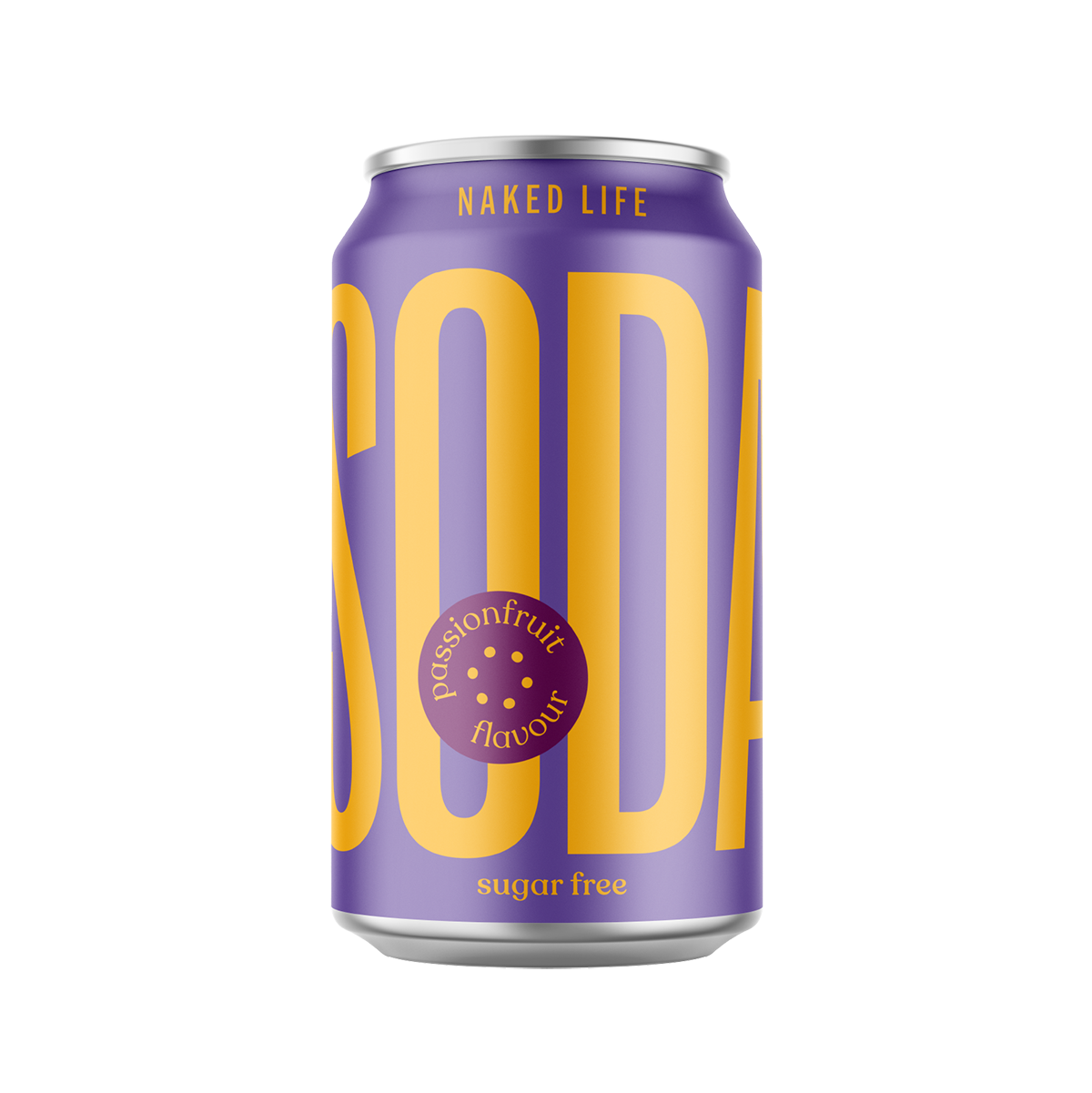 Sugar Free Passionfruit Soda 12 x 330ml Cans