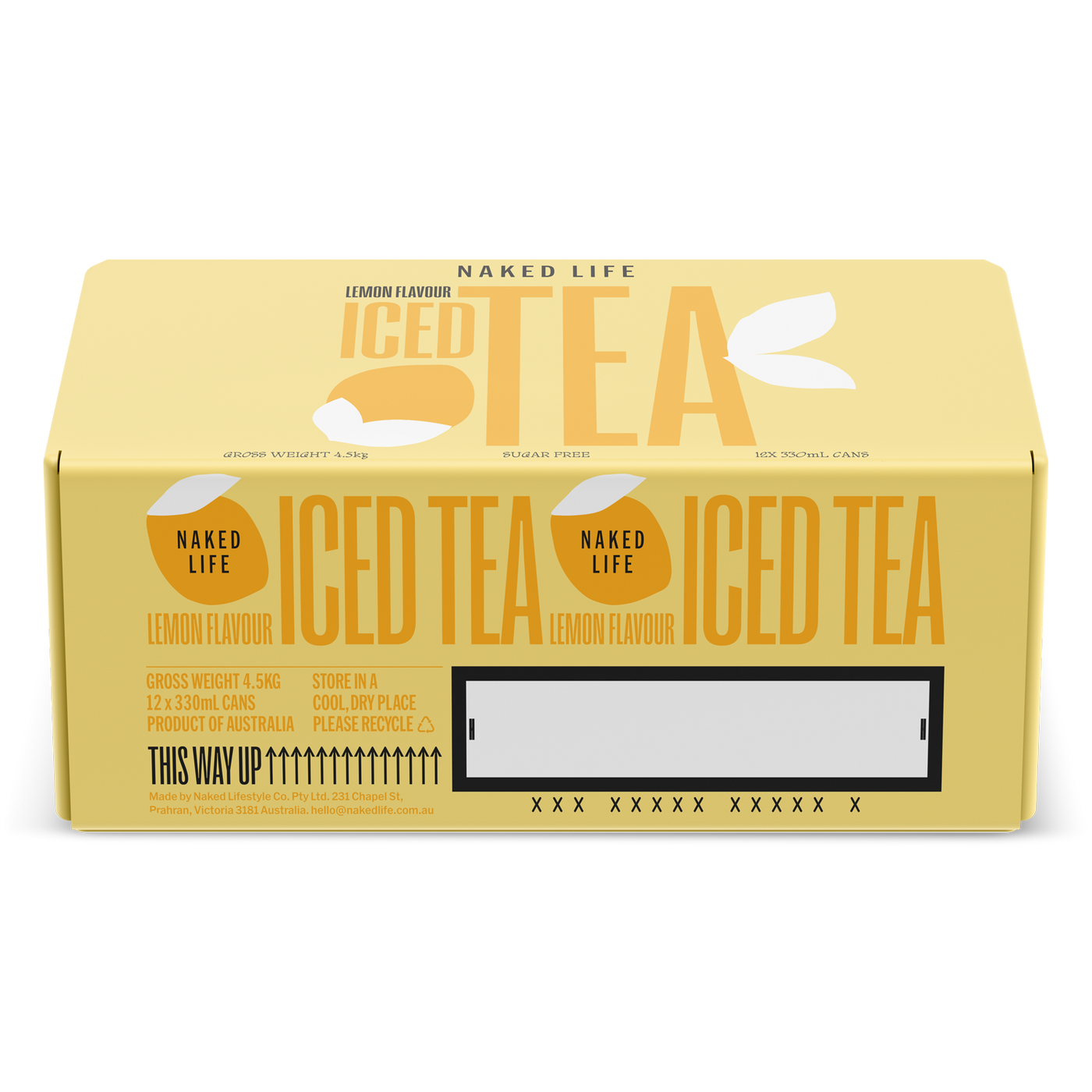 Sugar Free Lemon Iced Tea 12 x 330ml Cans