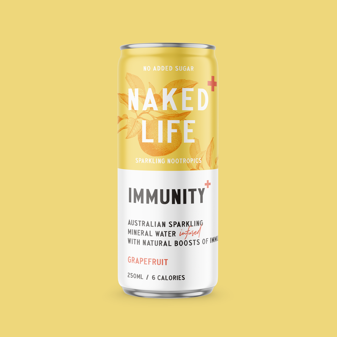 Immunity - Grapefruit Sparkling Nootropics 12 Pack